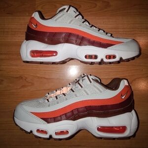 Nike Air Max 95 Recraft GS 'Photon Dust Picante Red' Size 4.5Y